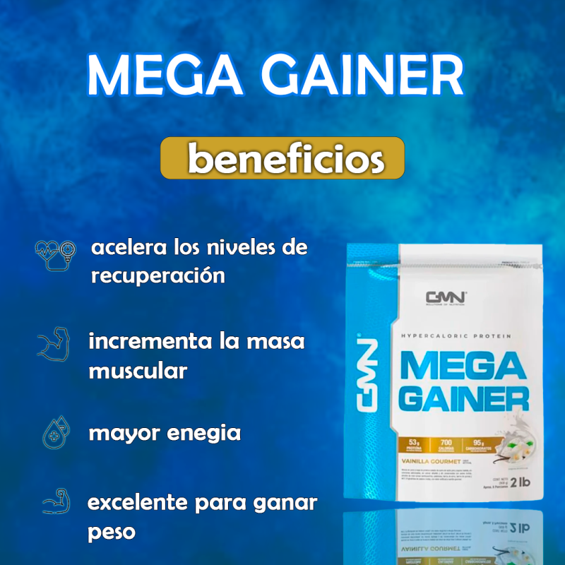 Comprar Mega Gainer 2 LB en Electroshopy - Ángulo 2